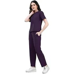 Stylish Two-Piece Nightwear Set for Women408_Wine_XL_748-picture-31
