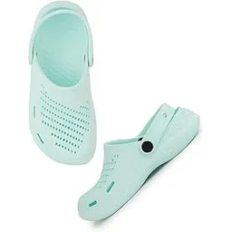 Stylish Women’s Clogs | Lightweight Slip-On Comfort Clogs Trendy EVA Platform Design for Casual & Outdoor Use (C. Green Colour)-picture-26