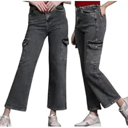 Stylish Women’s Straight Fit Jeans – Soft Stretch Denim”-picture-26