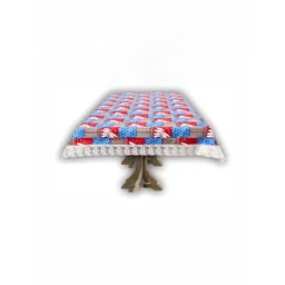 Stylista Blue 8 Pieces Floral Printed Waterproof Table Cover-picture-38