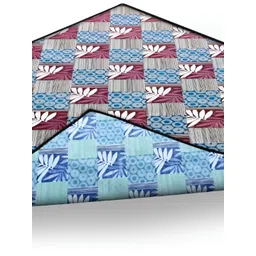 Stylista Blue & Maroon Printed Rectangle Table Placemats-picture-12