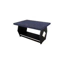 Stylista Blue & White Floral Printed Waterproof Table Cover-picture-33