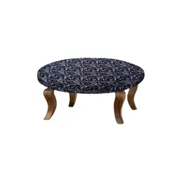 Stylista Blue & White Printed Waterproof Round Elasticated 2 Seater Table Cover-picture-27