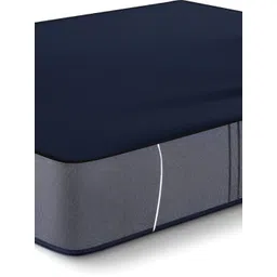 Stylista Blue Cotton Water Resistant Elastic Strap Mattress Protector-picture-39