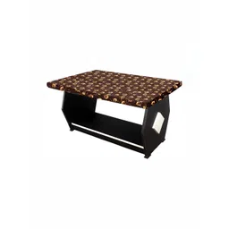 Stylista Brown Floral Printed Waterproof 2-Seater Table Cover-picture-16