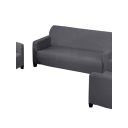 Stylista Grey 5 Seater Stretchable Protector Sofa Cover With Arms-picture-18