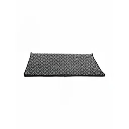 Stylista Grey & Black Geometric Pattern Chatai Mat Waterproof Rectangle Table Placemat-picture-10