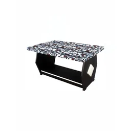 Stylista Grey & Black Geometric Printed Waterproof Rectangle 2-Seater Table Cover-picture-42