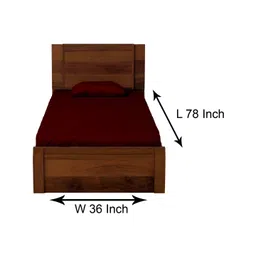 Stylista Maroon Cotton Water Resistant Elastic Strap Mattress Protector-picture-12