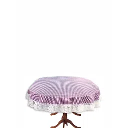 Stylista Purple Floral Waterproof Oval 2-Seater Table Cover-picture-23