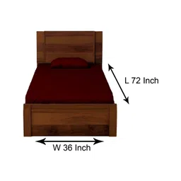 Stylista Red Cotton Water Resistant Elastic Strap Mattress Protector-picture-32