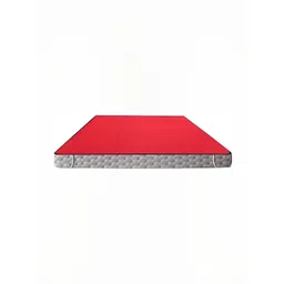 Stylista Red Cotton Water Resistant Elastic Strap Single Size Mattress Protector-picture-26