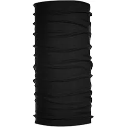 STYLISTY IND Unisex Neck Gaiter Headband Bandana for Dust & Sun Protection - Face Cover/Scarf for Fishing, Hiking, Cycling & ATV Riding - Breathable Summer Polyester Headwear (Black, 1 Piece)-picture-39