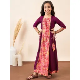 Stylo Bug Floral Print A-Line Maxi Dress-picture-36