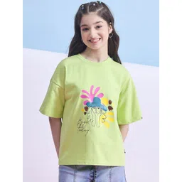 Stylo Bug Girls Drop-Shoulder Sleeves T-shirt-picture-52