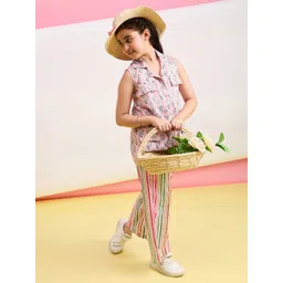 Stylo Bug Girls Printed Shirt with Trouser-picture-13