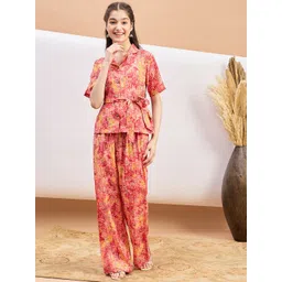 Stylo Bug Girls Printed Shirt with Trouser-picture-44