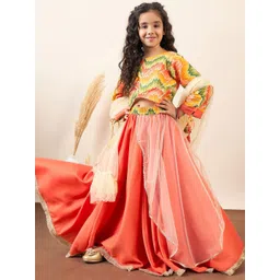 Stylo Bug Girls Ready to Wear Lehenga & Blouse With Dupatta-picture-48