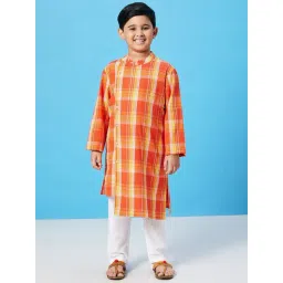 StyloBug Boys Multi Printed Kurta Set-picture-19