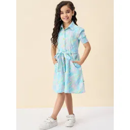 StyloBug Print A-Line Dress-picture-44