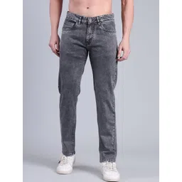 Stylox Men Regular Fit Mid-Rise Heavy Fade Stretchable Jeans-picture-28