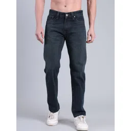 Stylox Men Regular Fit Mid-Rise Light Fade Stretchable Jeans-picture-56