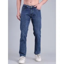 Stylox Men Regular Fit Mid-Rise Light Fade Stretchable Jeans-picture-50