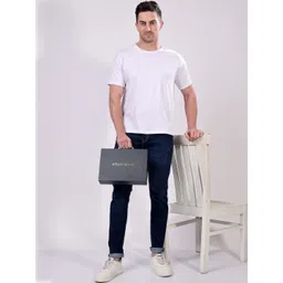 Stylox Men Slim Fit Mid-Rise Light Fade Cotton Jeans-picture-18