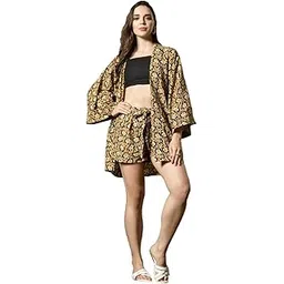 stylum Women's Black Floral Printed Cotton Night Suit-picture-52