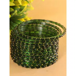 STYOLLO Set Of 12 Textured Bangles-picture-15