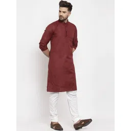 Subhasaree Men Regular Kurta with Churidar-image-21