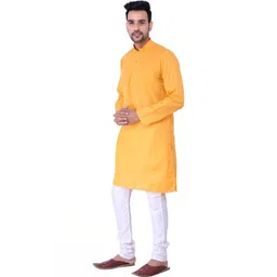 Subhasaree Men Regular Kurta with Churidar image 5