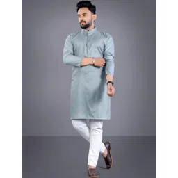 Subhasaree Men Regular Kurta with Pyjamas-image-16