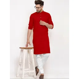 Subhasaree Men Regular Kurta with Pyjamas-image-38