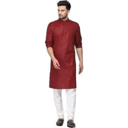 Subhasaree Men Thread Work Kurta image 1