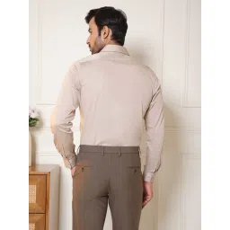 SUBTRACT Beige Slim Fit Shirt image 2