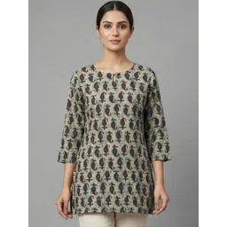 Sucoon Paisley Printed Pure Cotton Kurti-picture-10