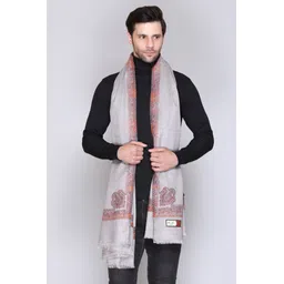 Sudako Acrylic Self Design Men Shawl-picture-42