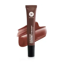 SUGAR Cosmetics Glide Peptide SPF 50 PA+++ Lip Treatment 04 Mocha Melt - 10 ml-picture-24