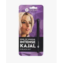 sugar cosmetics Kohl of Honour Intense Kajal - 01 Black Out-picture-39