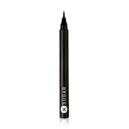 Sugar Cosmetics Wingman Waterproof Microliner 01 I'll Be Black - 1.6 gm image 1