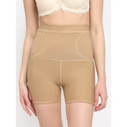 Sugathari Women Beige Solid Tummy & Thigh Shapewear-picture-11