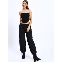 Sugercandy Women Side Striped Crop Corset image 4