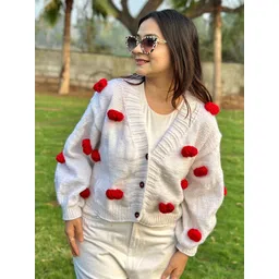 Sugercandy Women Woollen Cardigan-picture-24
