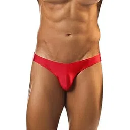 sugov Men Thong Underwear Unique Stylish, Comfortable and Colourful(Red) L-picture-45