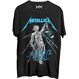 suing Metal Rock Band T Shirt Justice for All Blue Edition 90s Rock-picture-41
