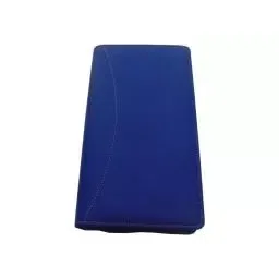 Sukeshcraft Passport Cheque Book Currency Credit Card Zipper Safe Navy Blue-picture-19