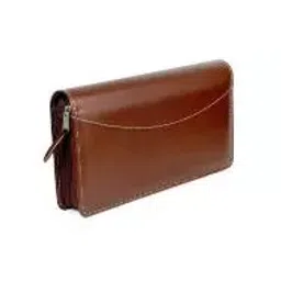 sukeshcraft Sukesh Craft Pu Chequebook Holder Cum Card Holder Brown-picture-32