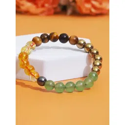 Sukhad Agate Beaded Elasticated Bracelet-picture-36