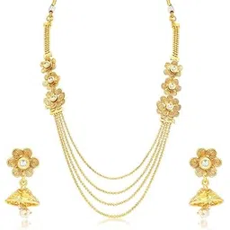 sukkhi Jewellery Sets for Women (Golden) (N71498GLDPH850)-picture-34